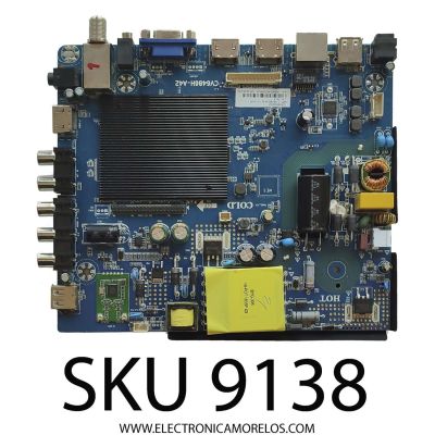 MAIN FUENTE NUEVA PARA TV ATVIO  / NUMERO DE PARTE 100648600050P / CV6486H-A42 / 7.D6486HA42110.3AM / 5313 / A3H03452004DA1126	/ MODELO ATV5016iLED / DISPLAY CC500PV7D